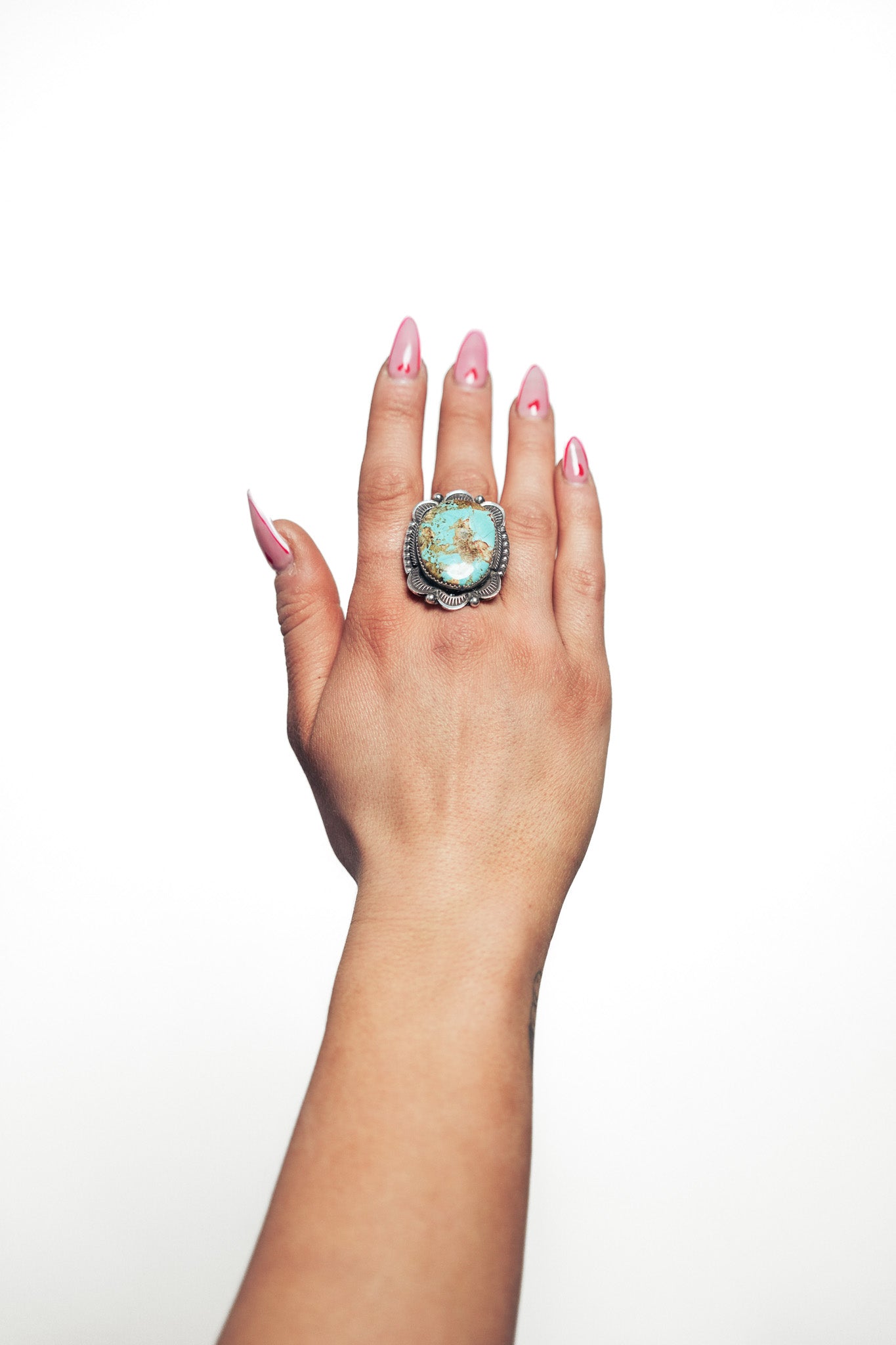 Adjustable Turquoise Ring