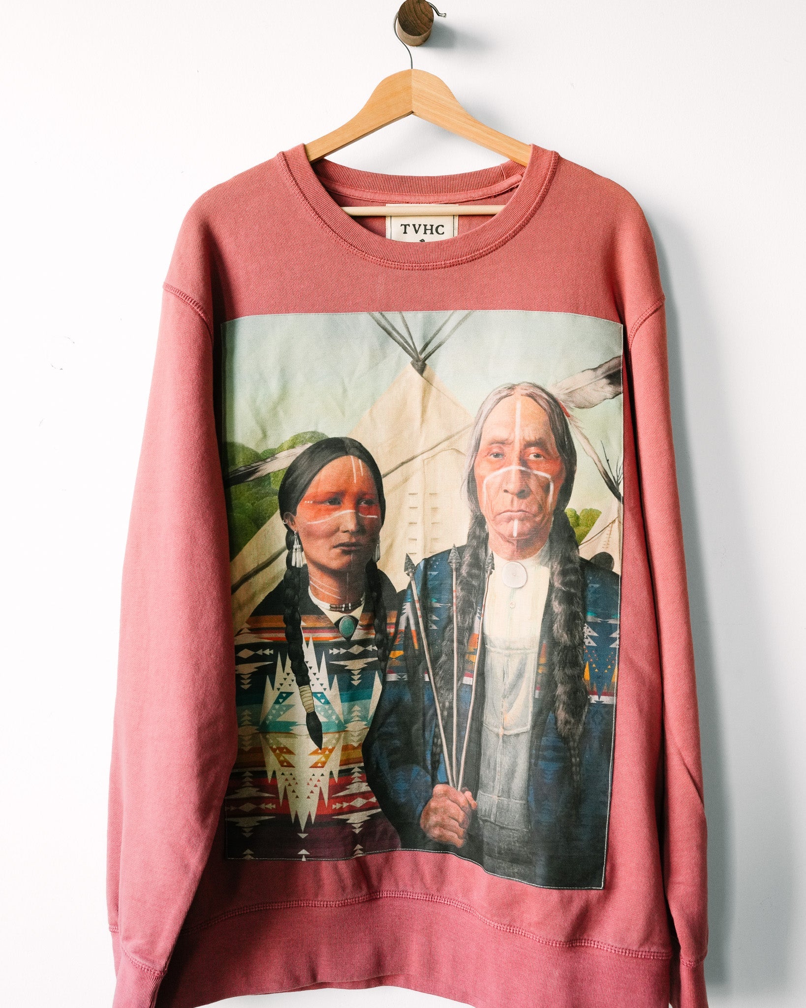 Native American Gothic Rose Sweater