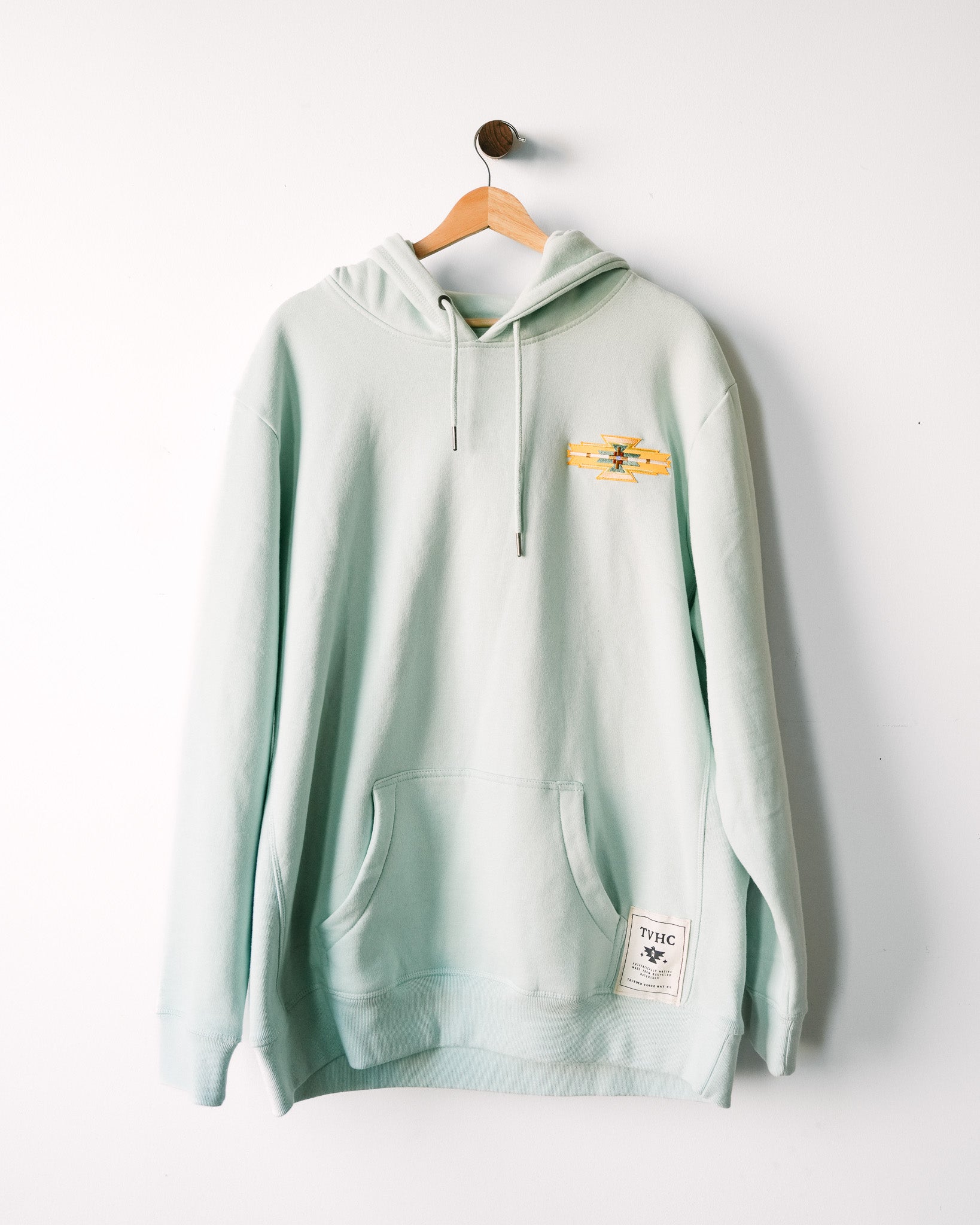 Kiss From Above Teal Hoodie