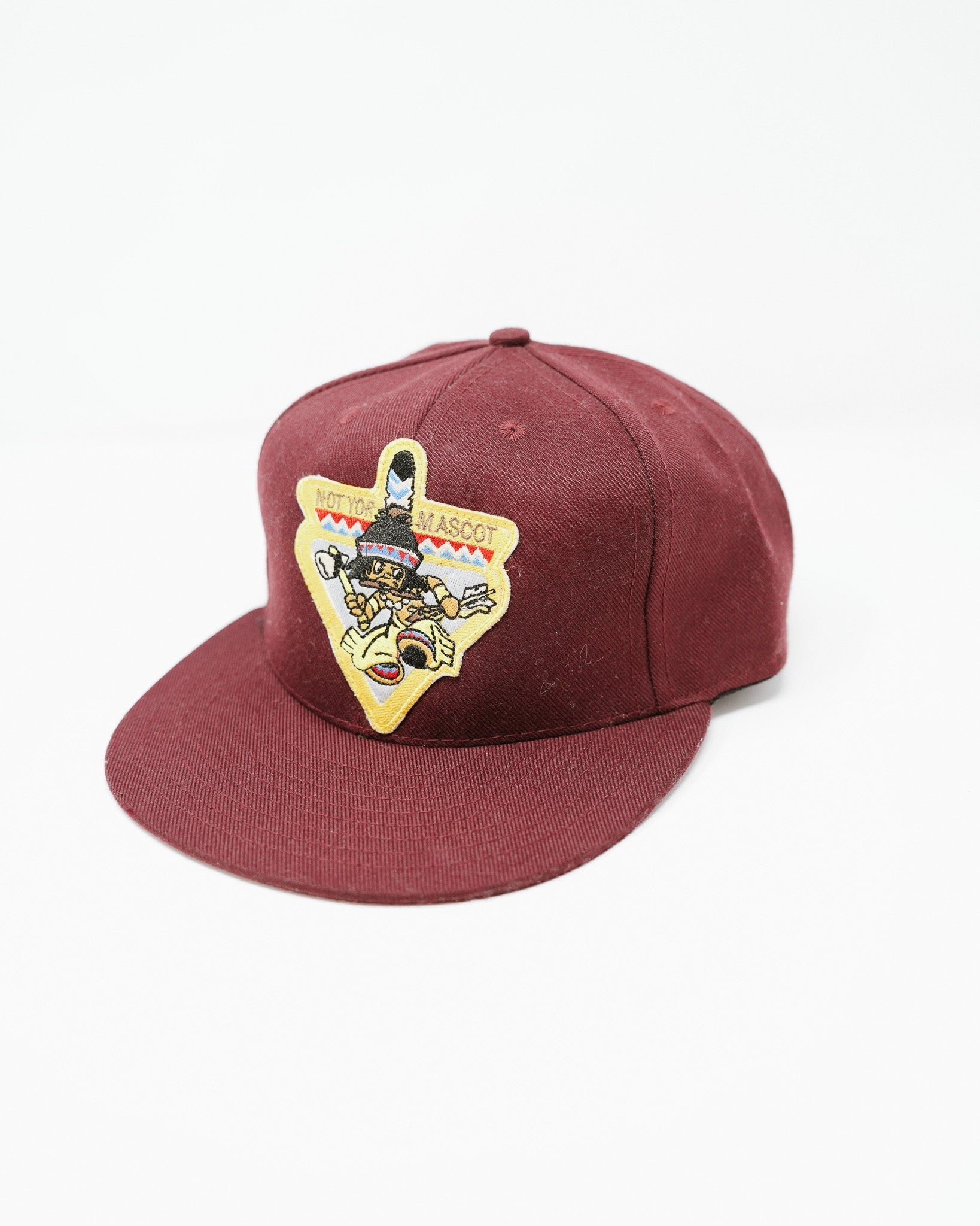 "Not Your Mascot" Maroon Snapback