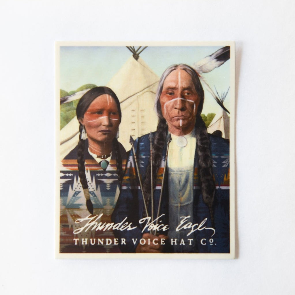 Native American Gothic 2023 Sticker