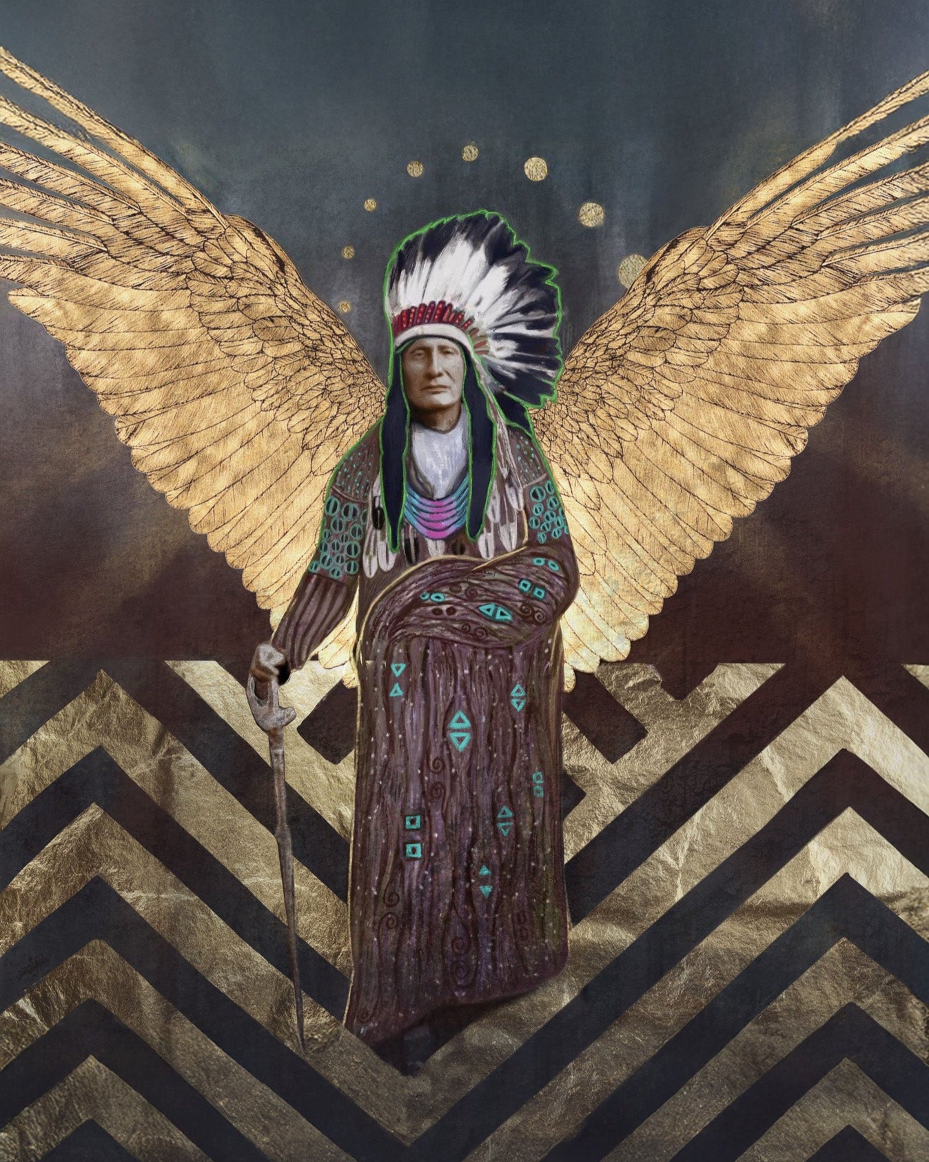 Native Veteran - Poster