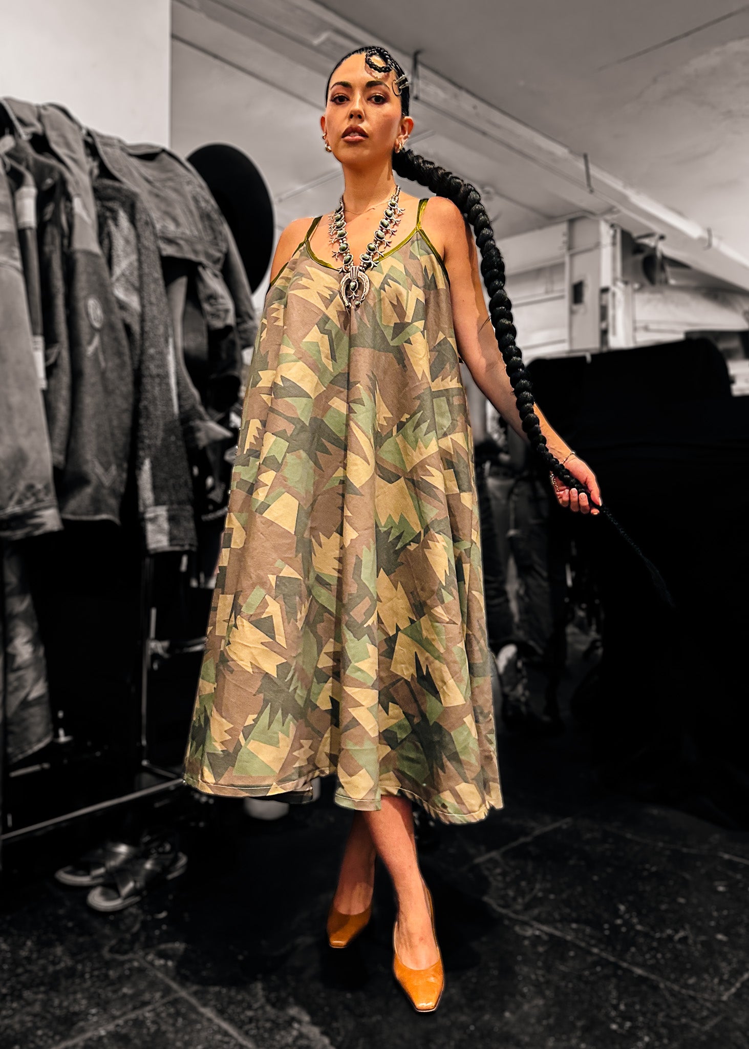 Native Camo Dress PREORDER