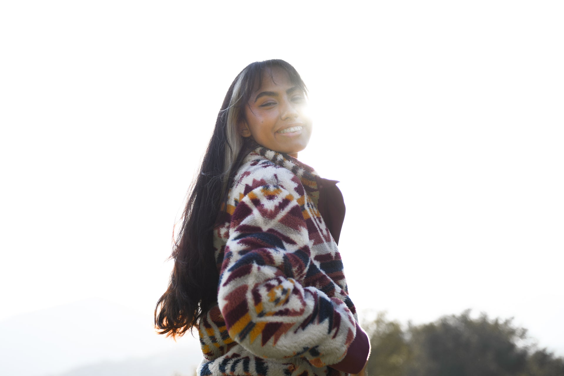 TVE x Faherty Brand Snowy Ridge High Pile Fleece Jacket - Women's