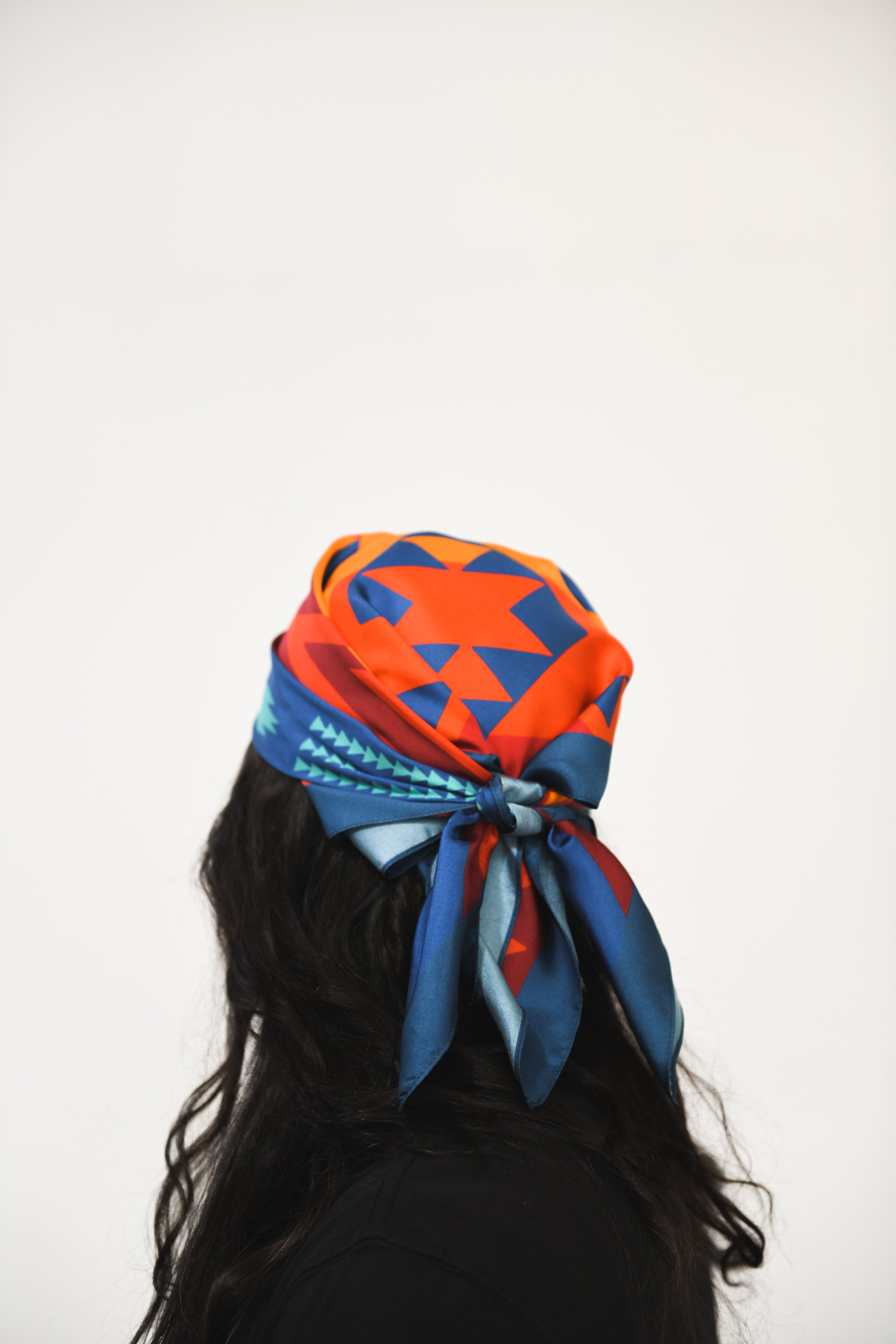 Morning Sky Silk Scarf