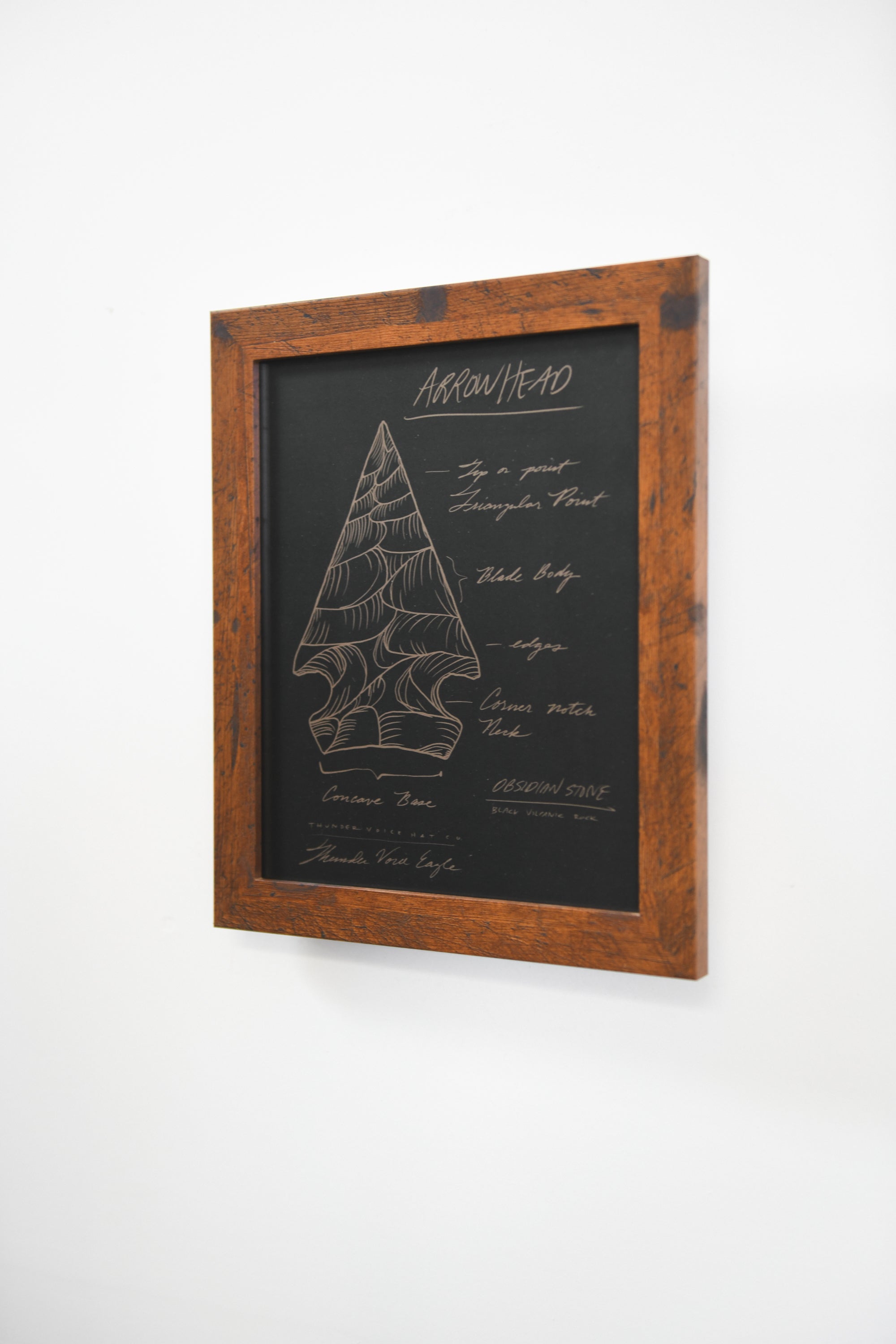 Arrowhead Diagram Print - NO WASTE SALE