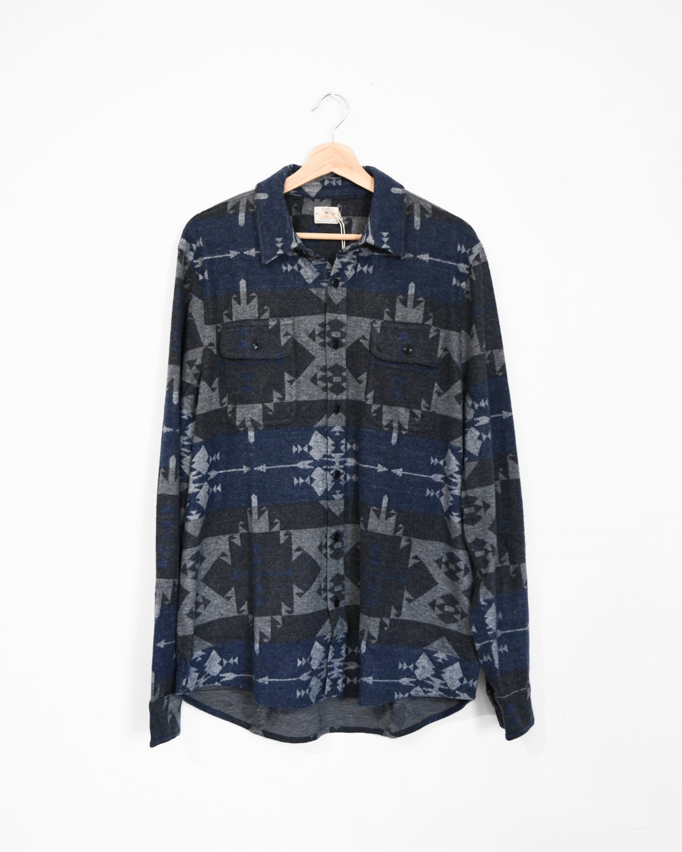 TVE x Faherty Brand Legend™ Grey Earth Sweater Shirt - MISPRINT